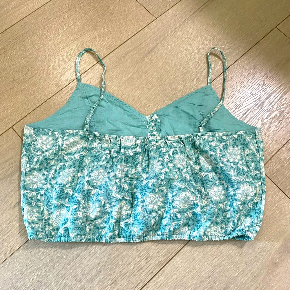 Crop Top, Spaghetti button down, cool top,